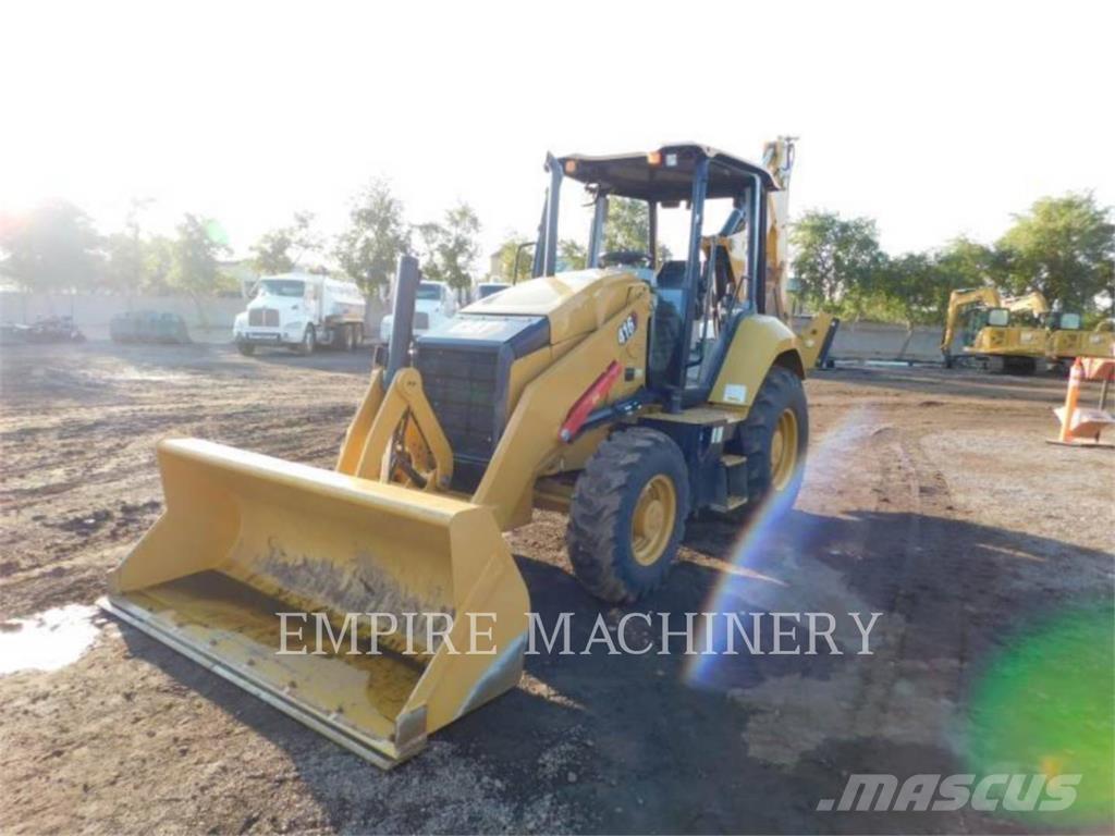 CAT 416-07 4SO Товарач със заден ексватор