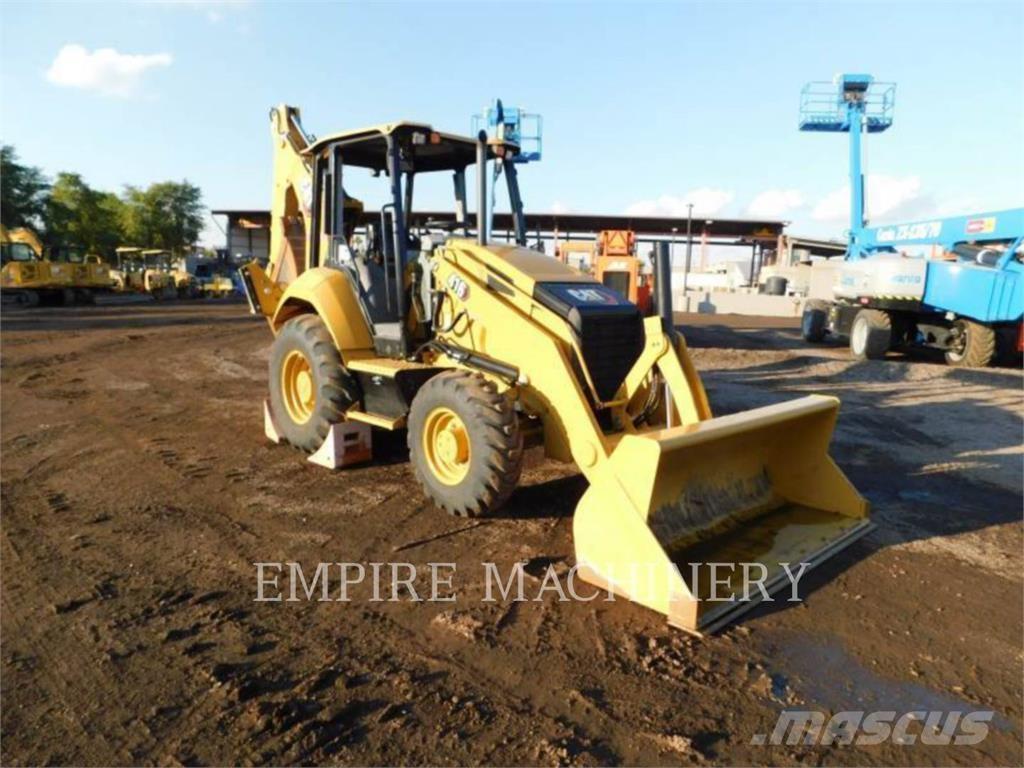 CAT 416-07 4SO Товарач със заден ексватор