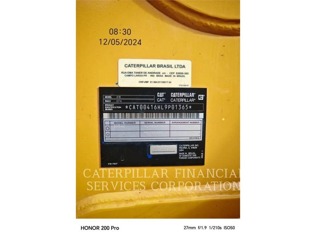 CAT 416-07LRC Товарач със заден ексватор