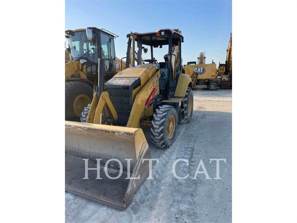 CAT 416 4S Товарач със заден ексватор