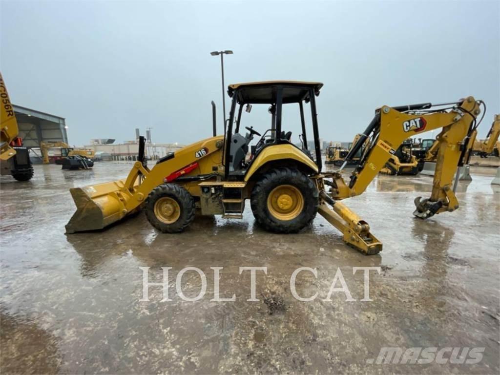 CAT 416 4SX Товарач със заден ексватор