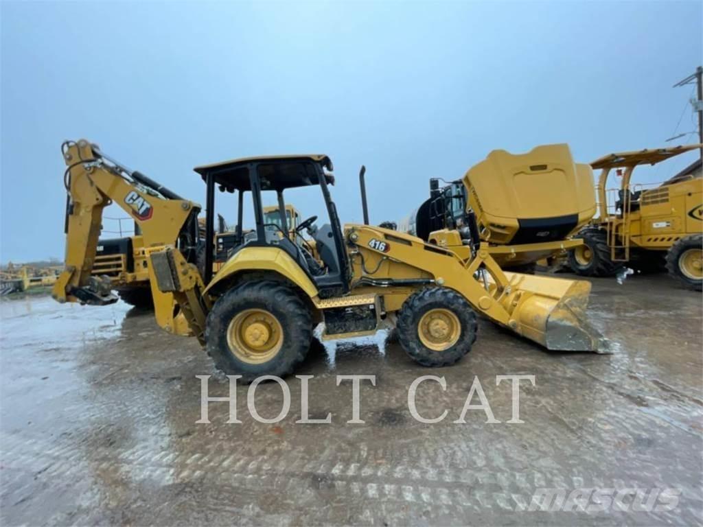 CAT 416 4SX Товарач със заден ексватор