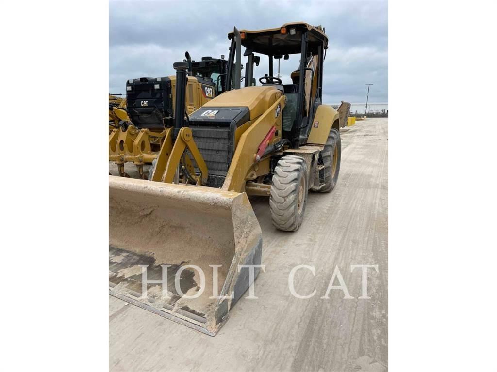 CAT 416 4SX Товарач със заден ексватор