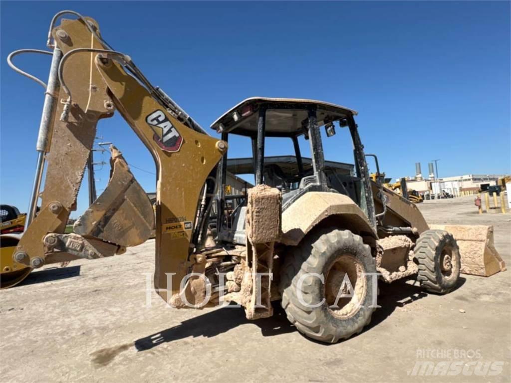 CAT 416 4SX Товарач със заден ексватор