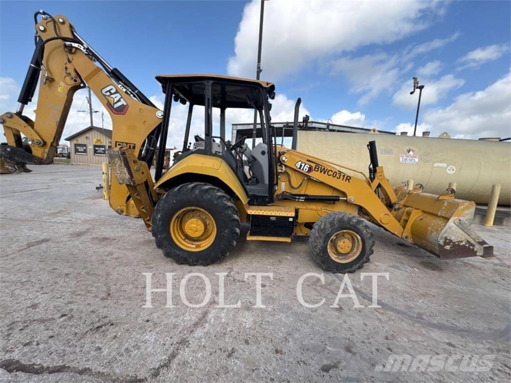 CAT 416 4SX Товарач със заден ексватор