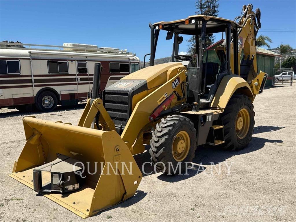 CAT 41607 Товарач със заден ексватор