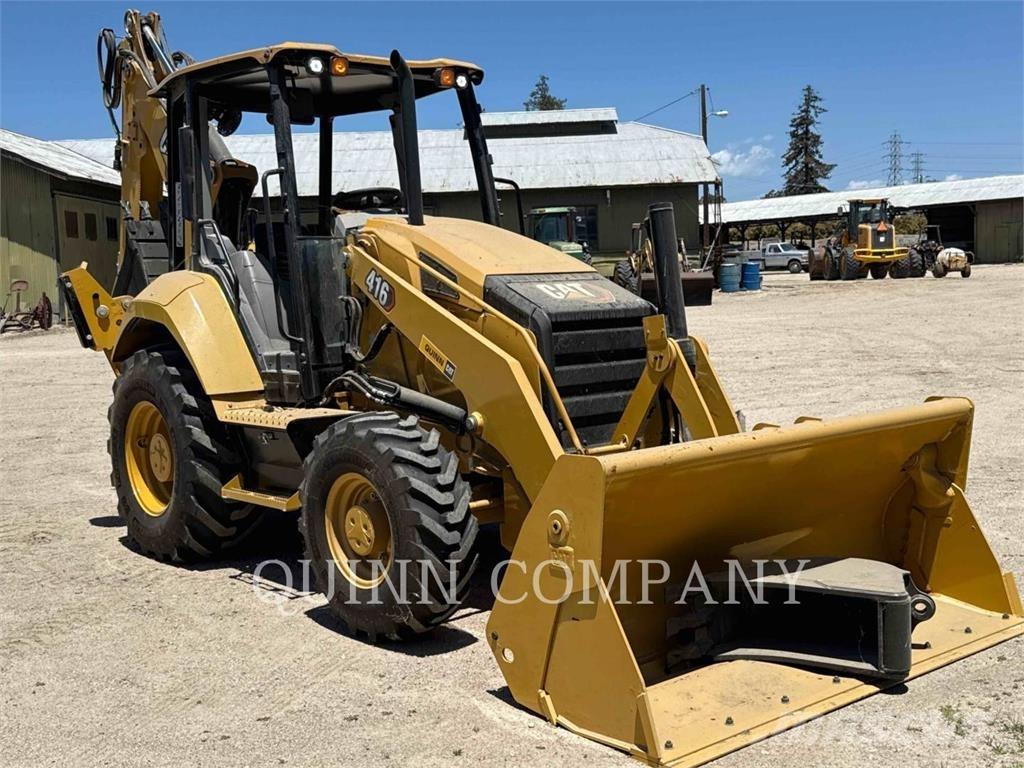 CAT 41607 Товарач със заден ексватор