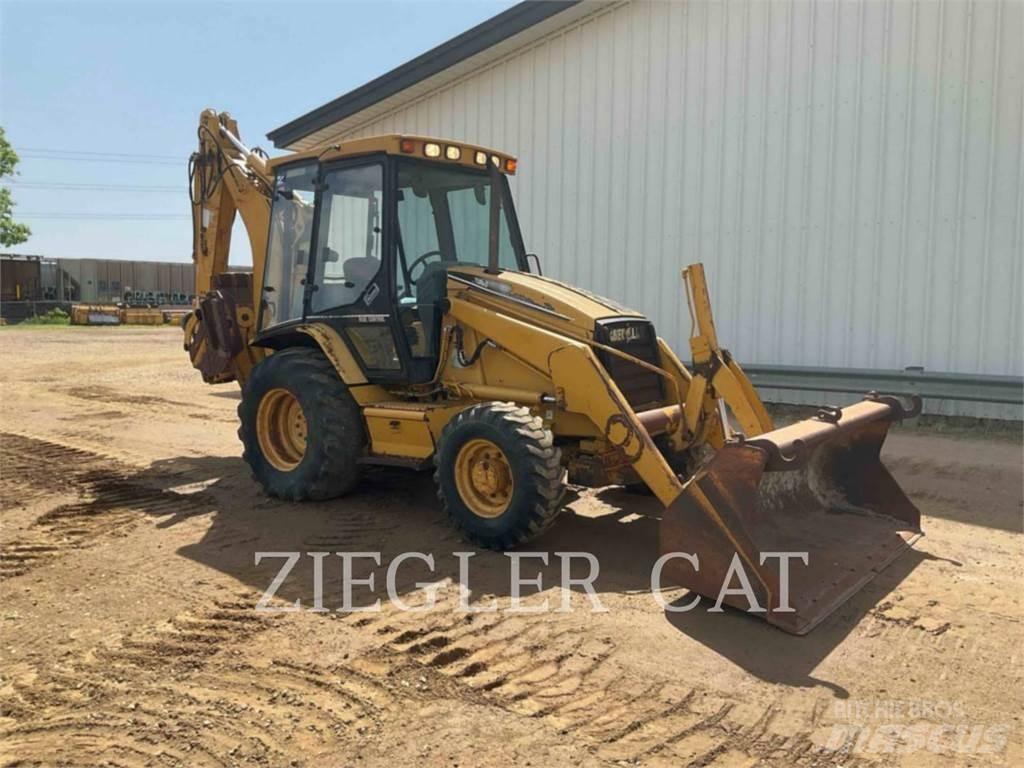 CAT 416C Товарач със заден ексватор