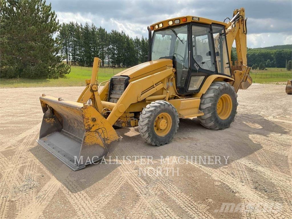CAT 416C C Товарач със заден ексватор