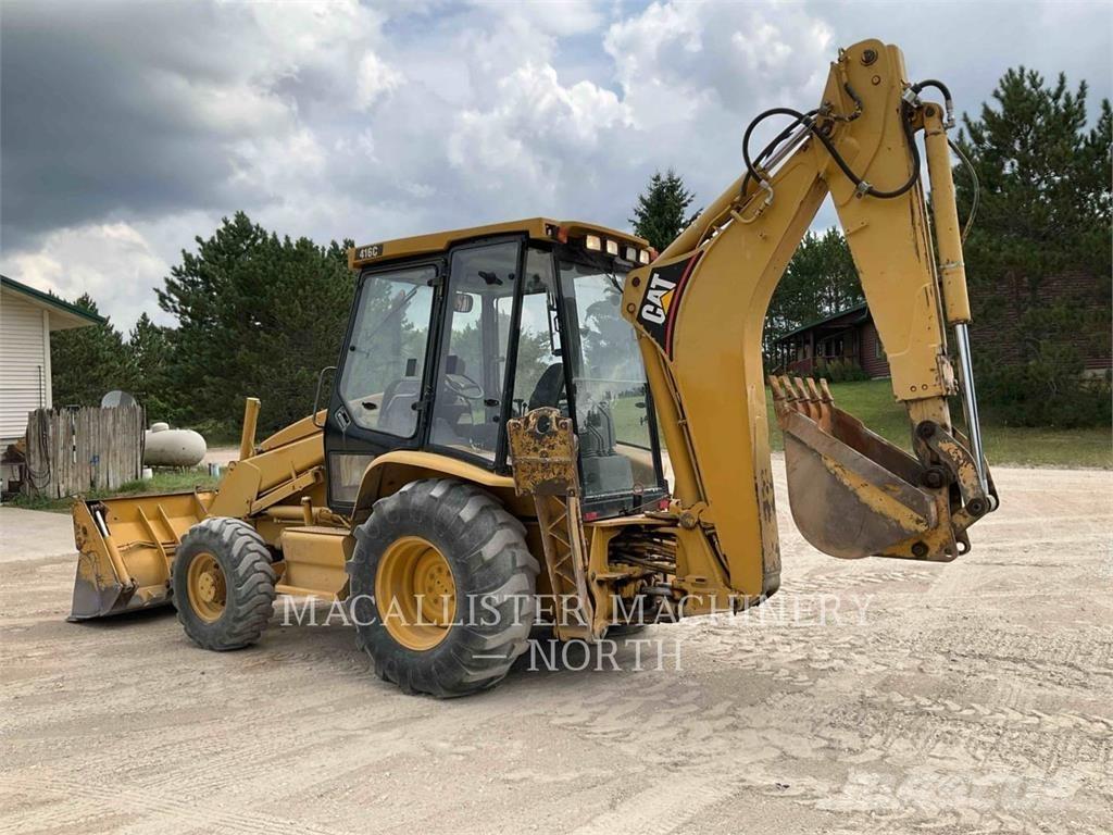 CAT 416C C Товарач със заден ексватор