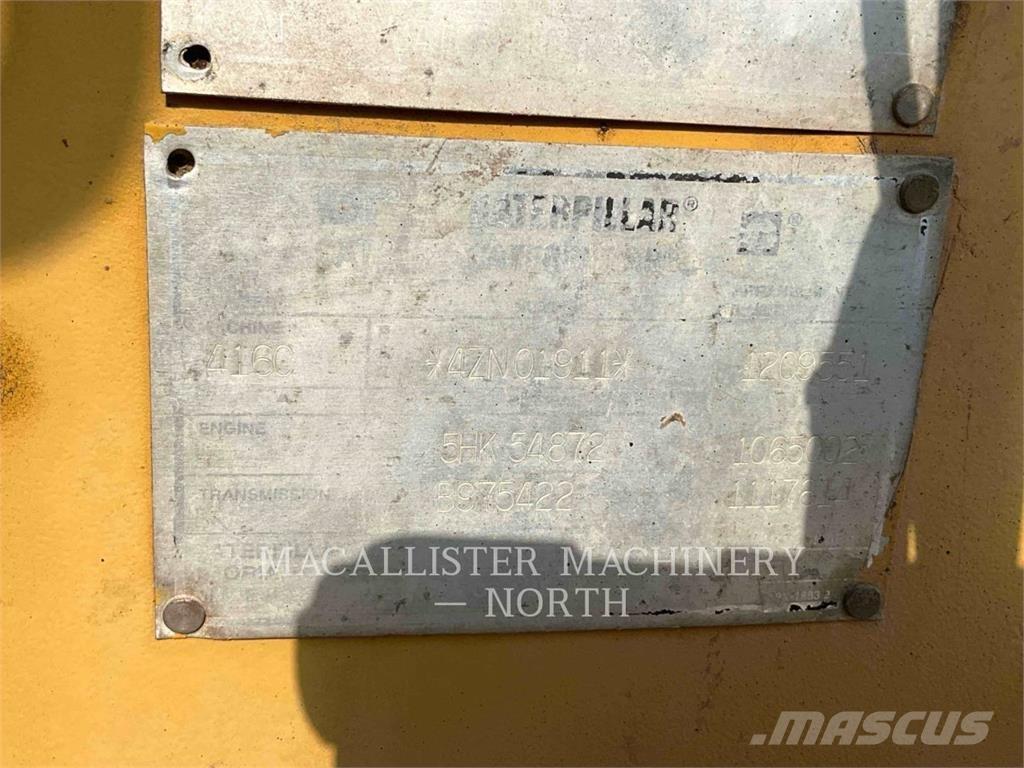 CAT 416C C Товарач със заден ексватор