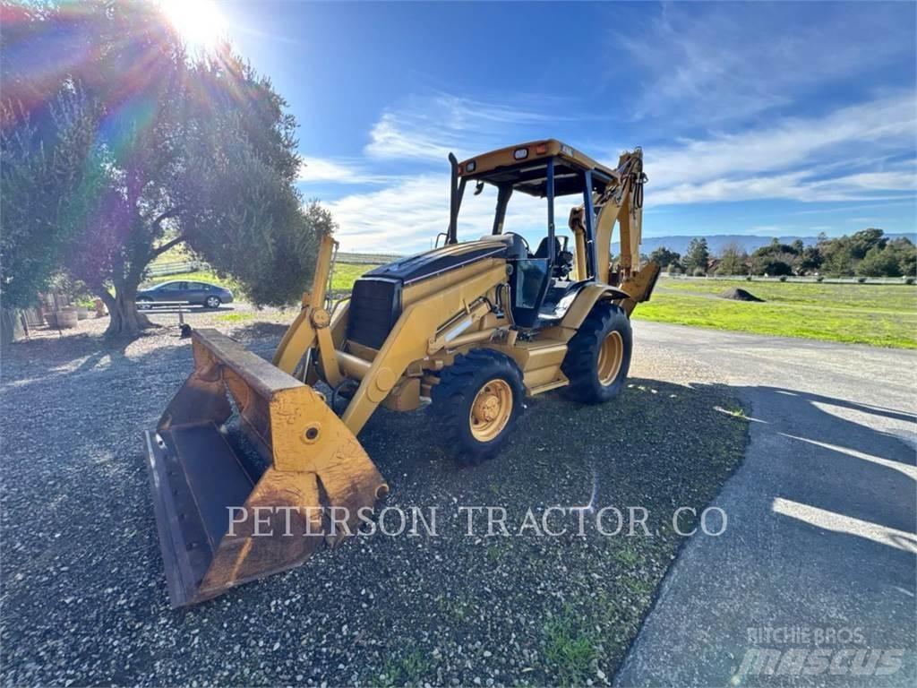 CAT 416D Товарач със заден ексватор