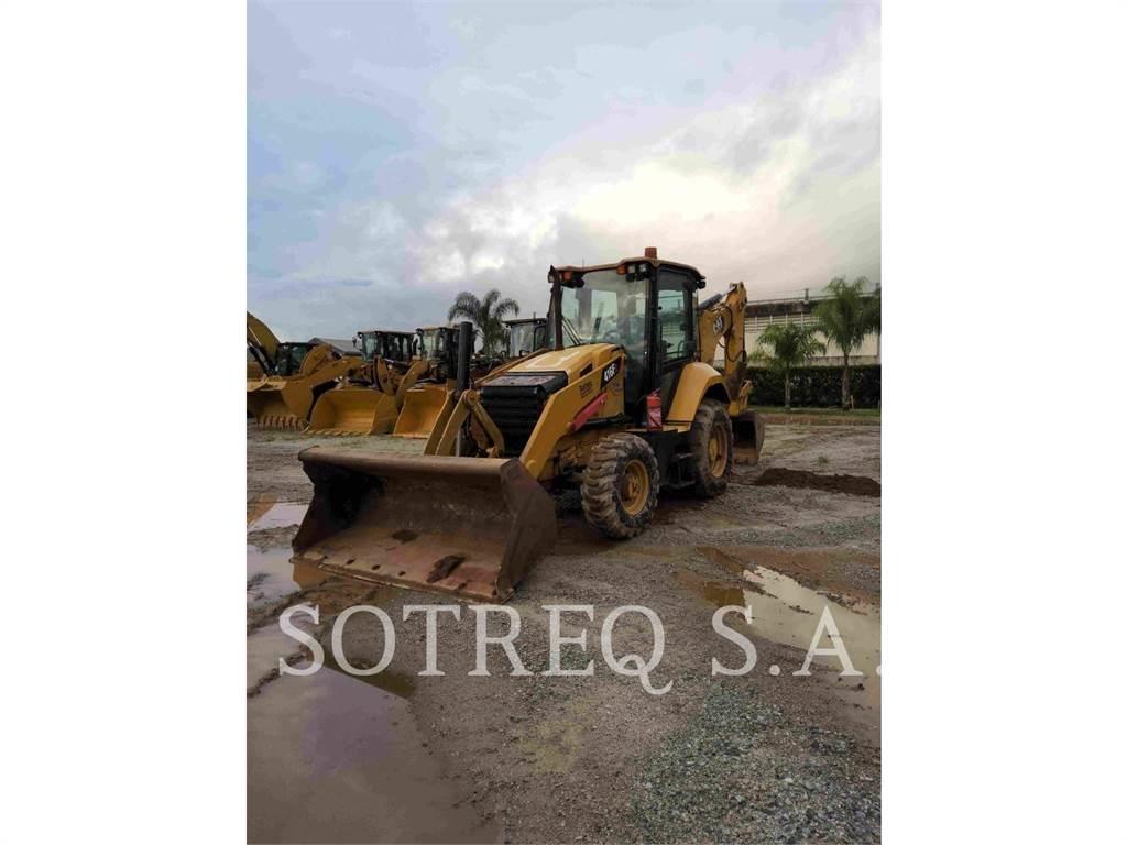 CAT 416F2 Товарач със заден ексватор