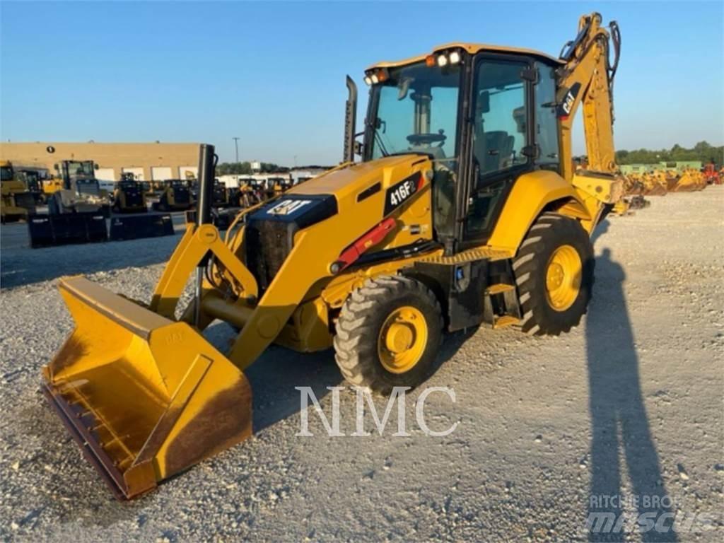 CAT 416F2 Товарач със заден ексватор