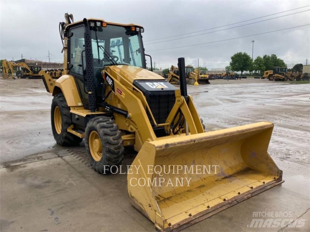 CAT 416F2 Товарач със заден ексватор