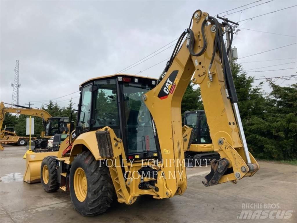 CAT 416F2 Товарач със заден ексватор