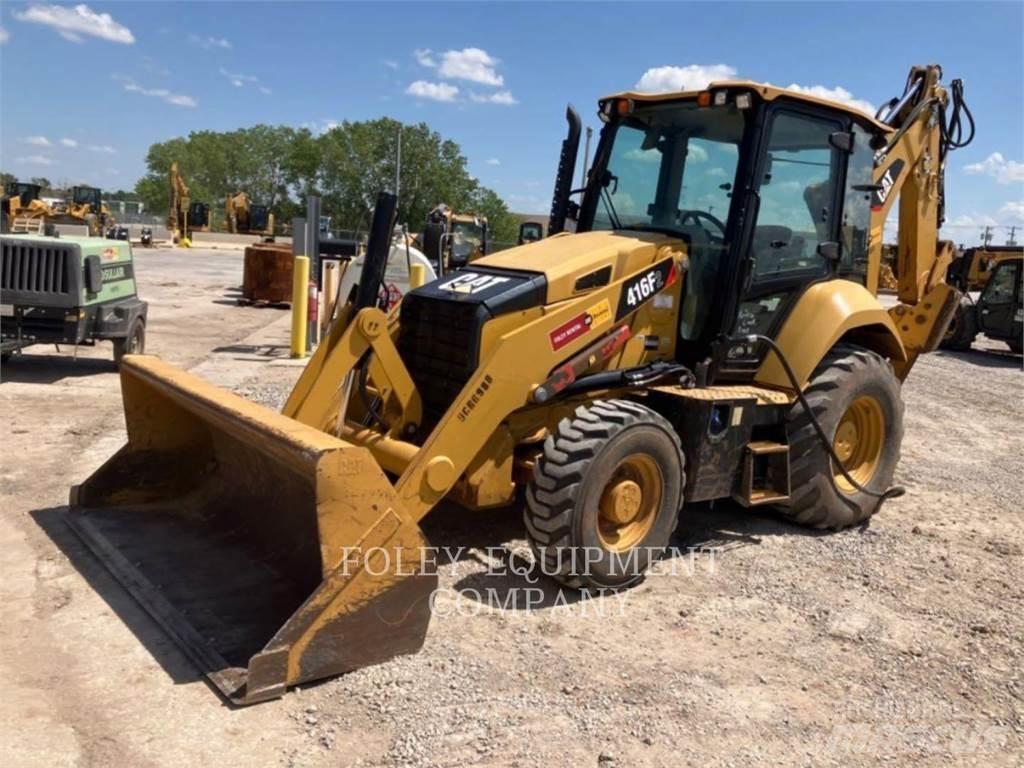 CAT 416F2 Товарач със заден ексватор