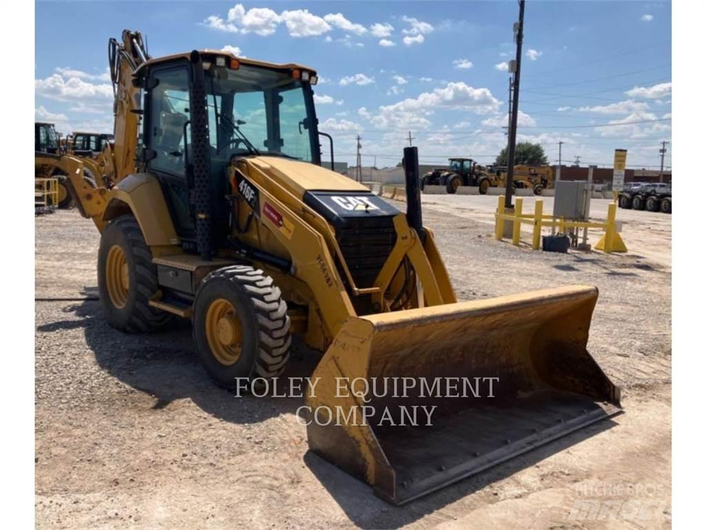 CAT 416F2 Товарач със заден ексватор