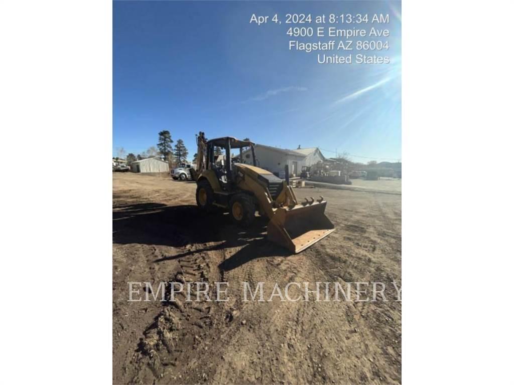 CAT 416F2 4EO Товарач със заден ексватор