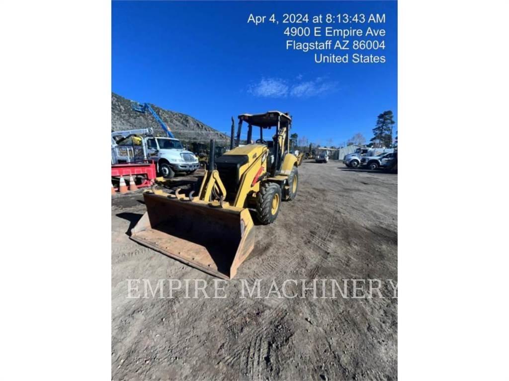 CAT 416F2 4EO Товарач със заден ексватор