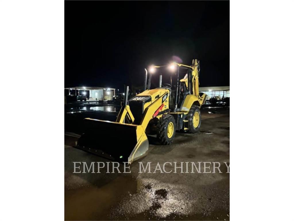 CAT 416F2 4EO Товарач със заден ексватор