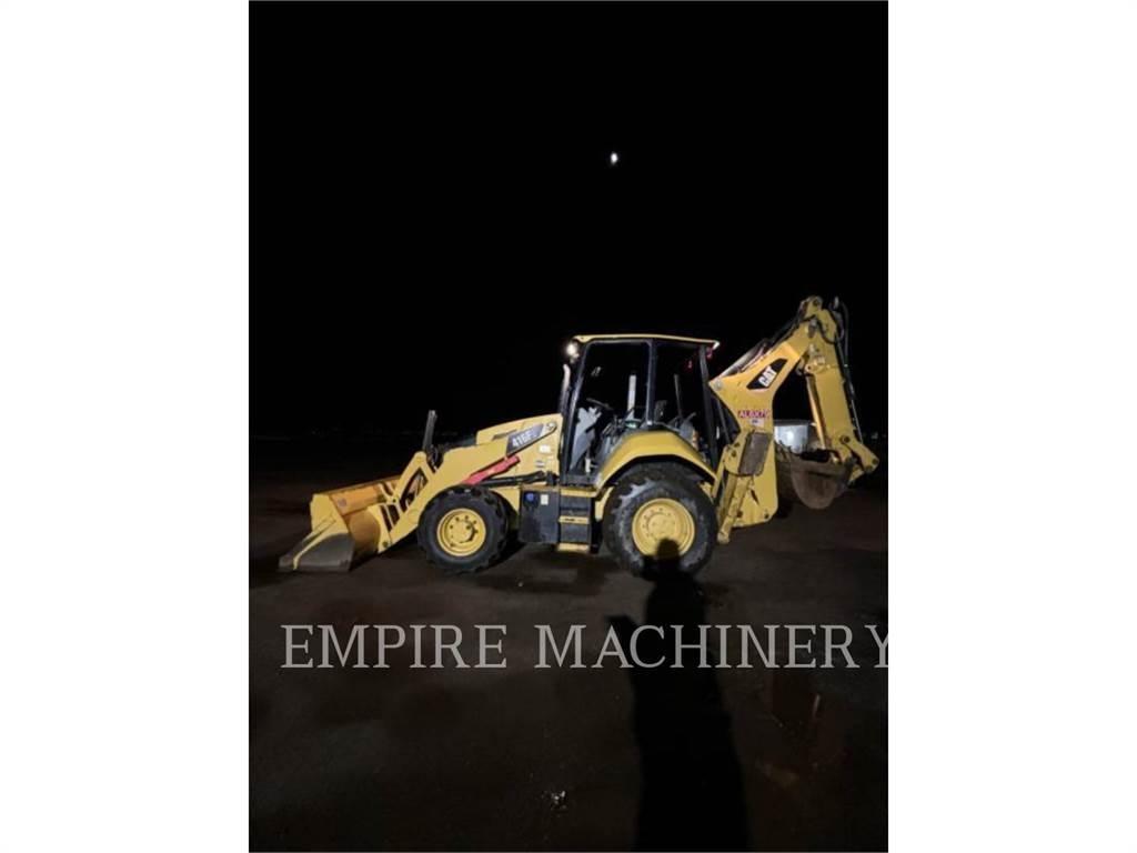 CAT 416F2 4EO Товарач със заден ексватор