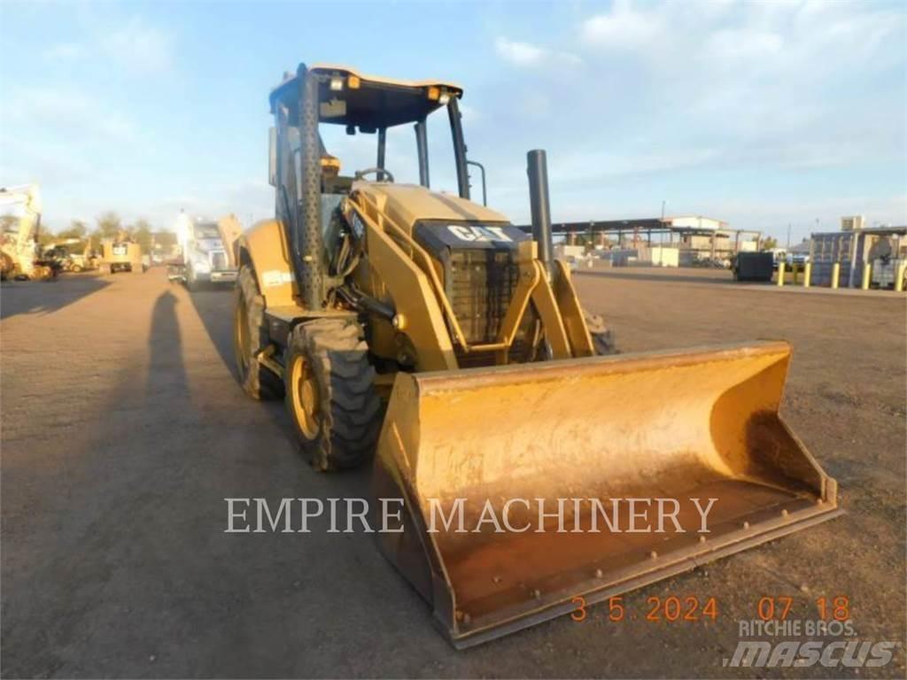 CAT 416F2 4EO Товарач със заден ексватор