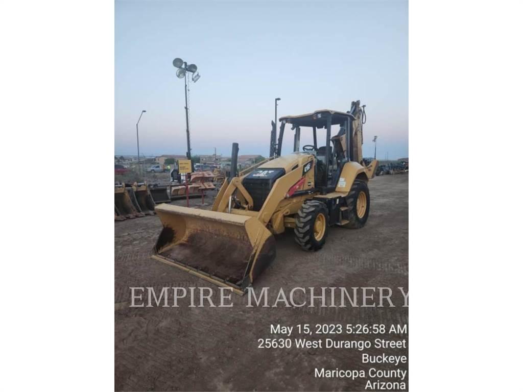 CAT 416F2 4EO Товарач със заден ексватор