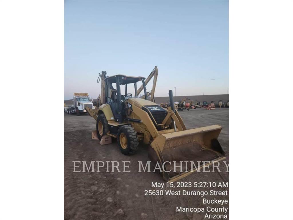 CAT 416F2 4EO Товарач със заден ексватор