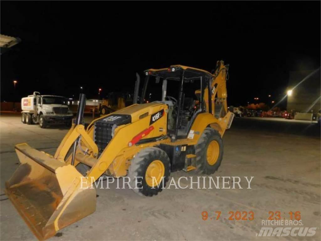 CAT 416F2 4EO Товарач със заден ексватор