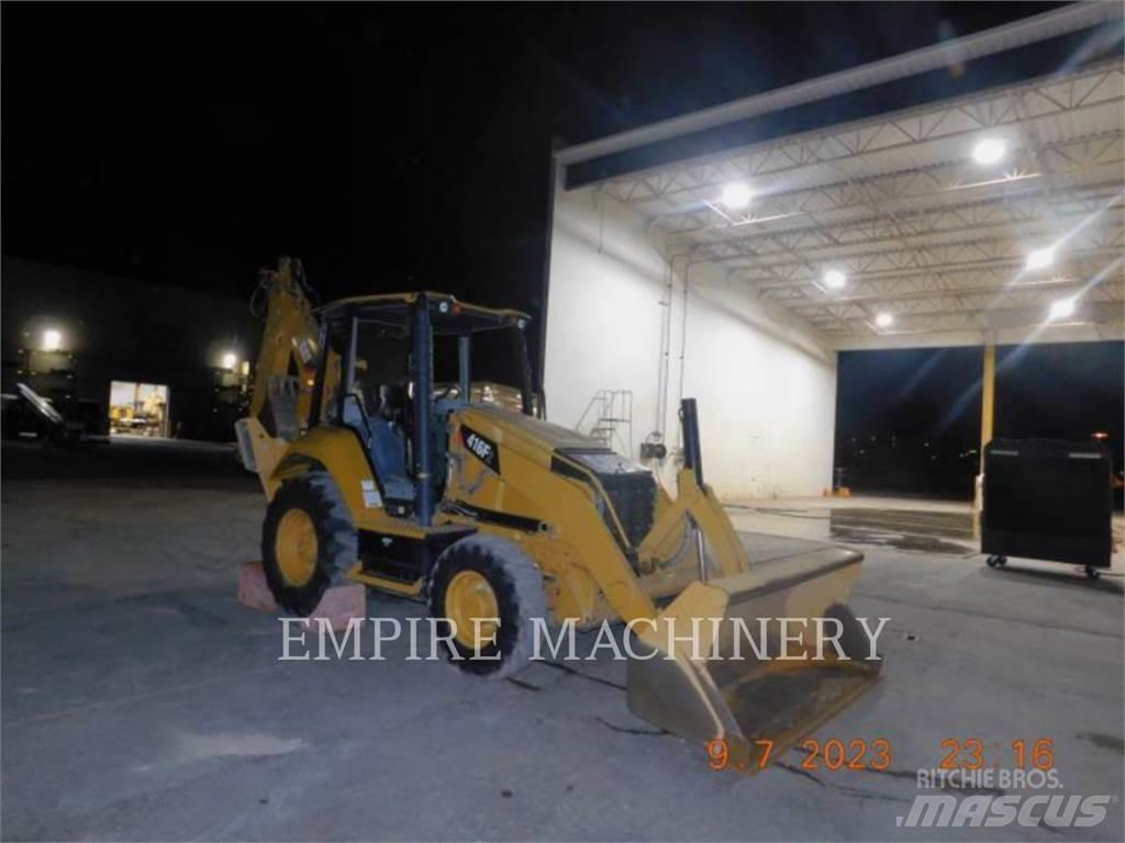 CAT 416F2 4EO Товарач със заден ексватор