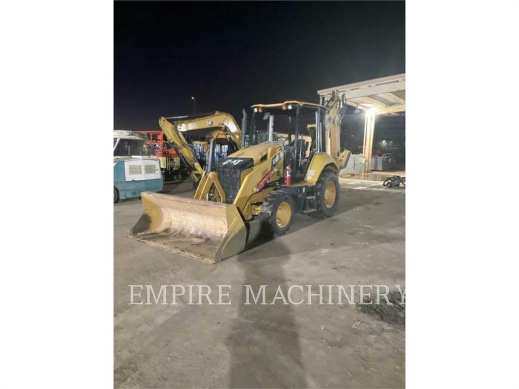 CAT 416F2 4EOP Товарач със заден ексватор