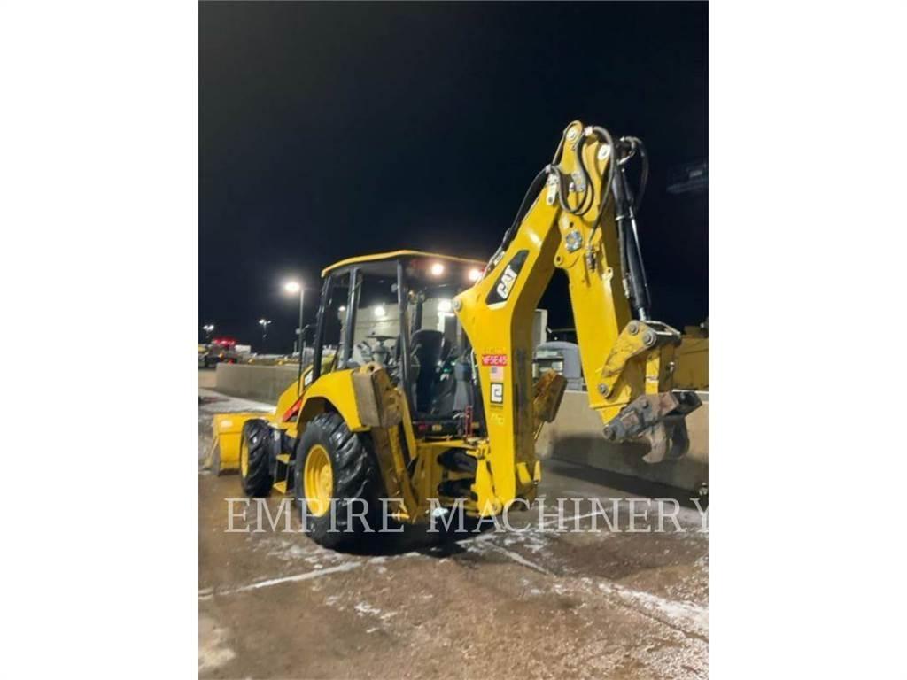 CAT 416F2 4EOP Товарач със заден ексватор