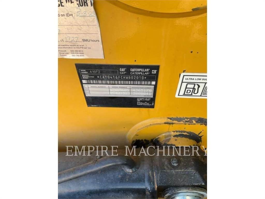CAT 416F2 4EOP Товарач със заден ексватор
