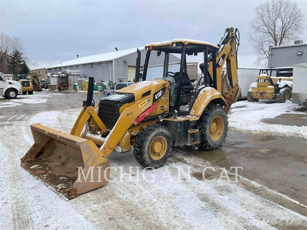 CAT 416F2 Q Товарач със заден ексватор