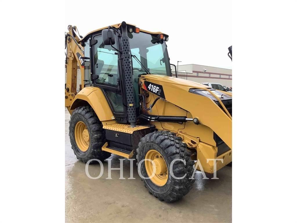 CAT 416F2 ST Товарач със заден ексватор