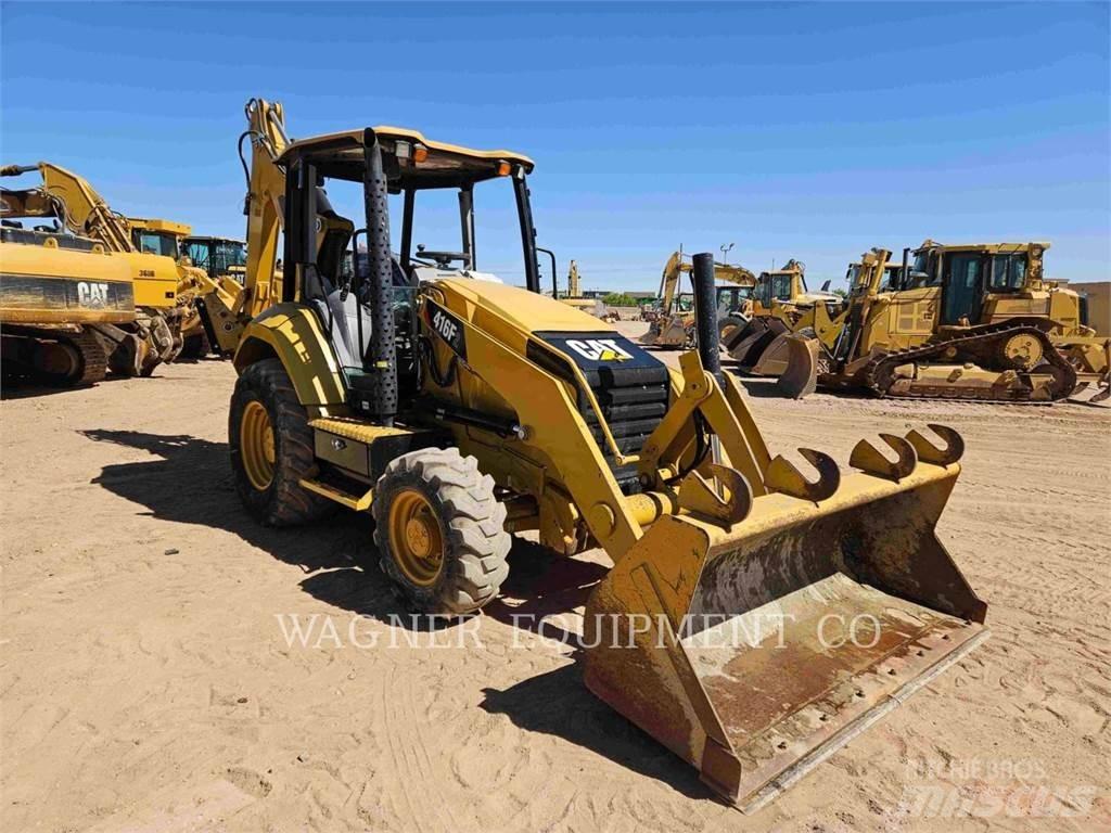 CAT 416F2ST Товарач със заден ексватор