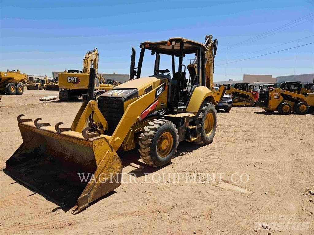 CAT 416F2ST Товарач със заден ексватор