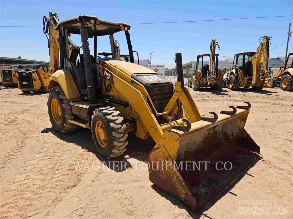 CAT 416F2ST Товарач със заден ексватор