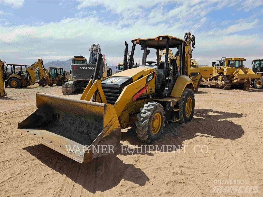 CAT 416F2ST Товарач със заден ексватор
