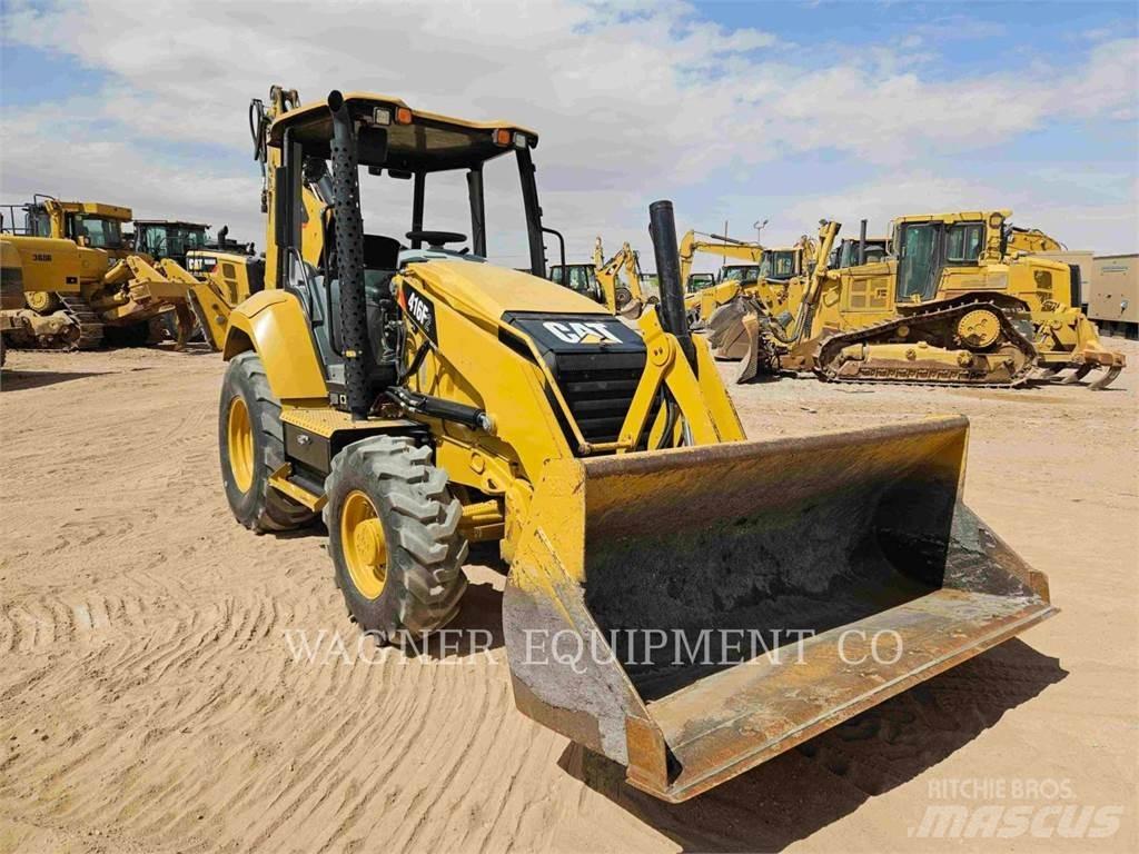 CAT 416F2ST Товарач със заден ексватор