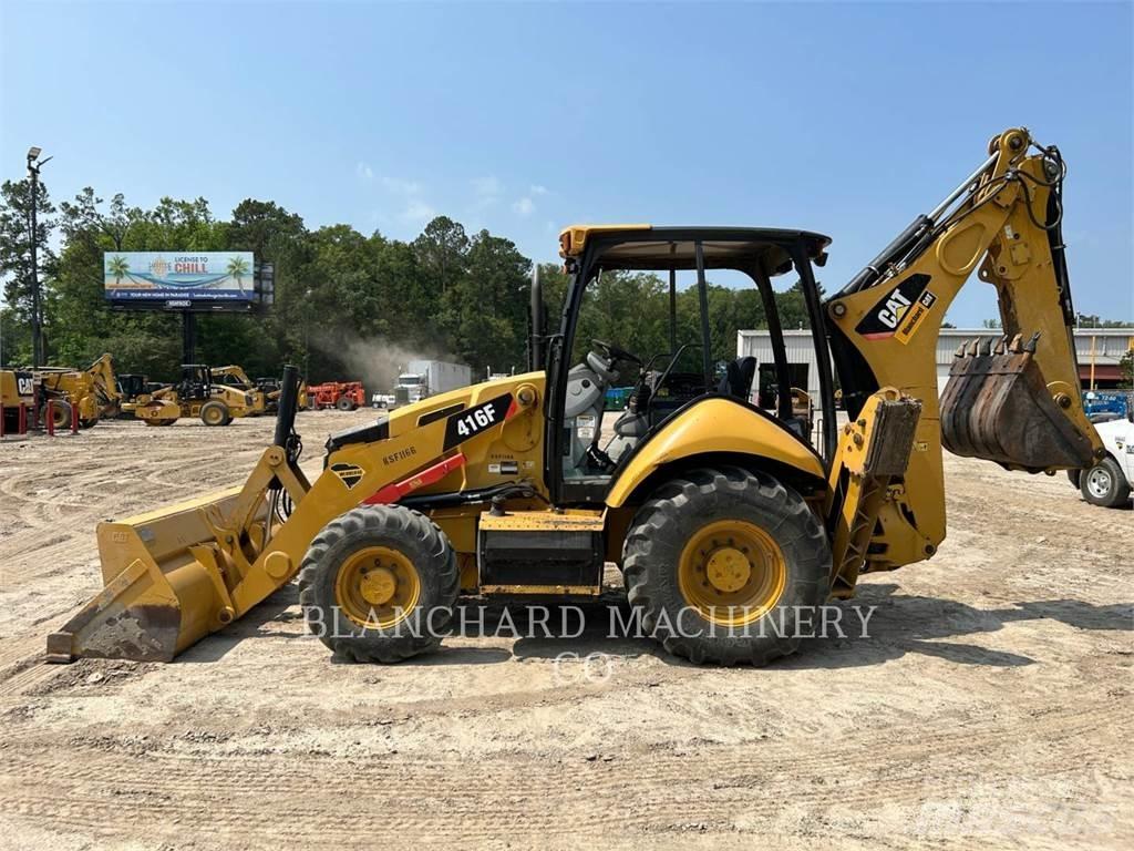 CAT 416FST Товарач със заден ексватор