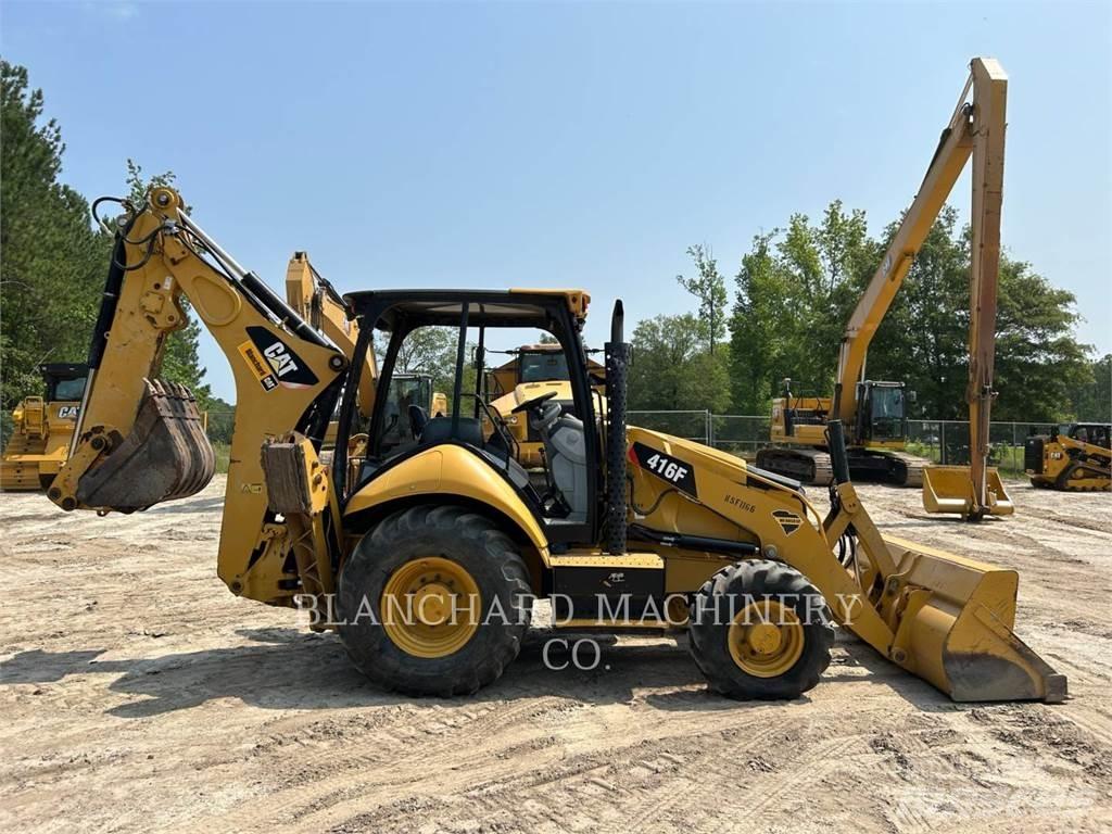 CAT 416FST Товарач със заден ексватор