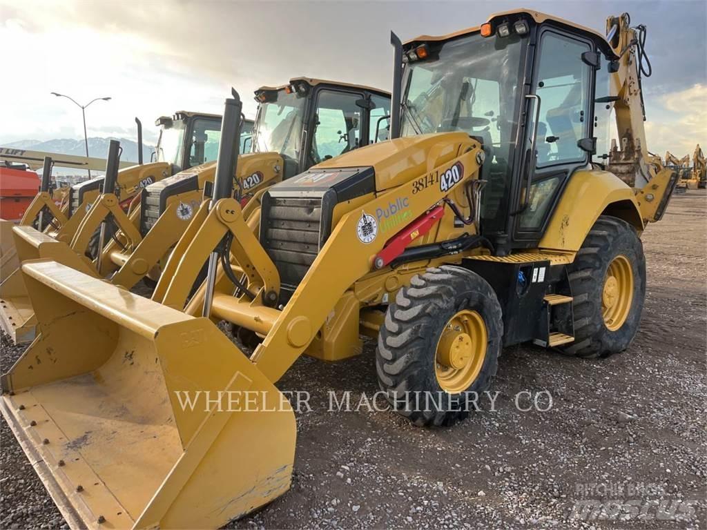 CAT 420 Товарач със заден ексватор