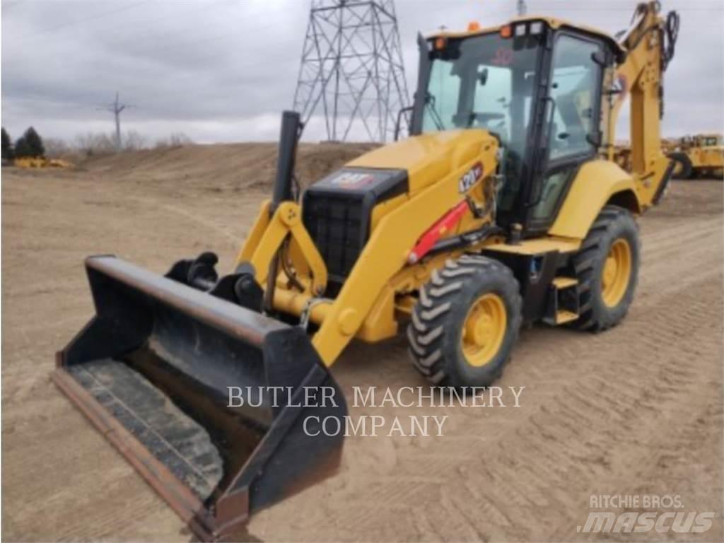 CAT 420 Товарач със заден ексватор