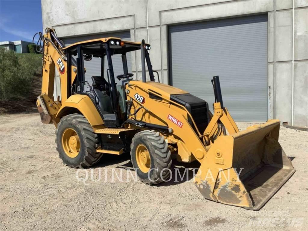 CAT 420 Товарач със заден ексватор