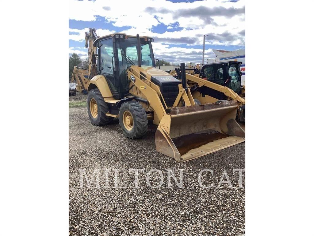 CAT 420 Товарач със заден ексватор