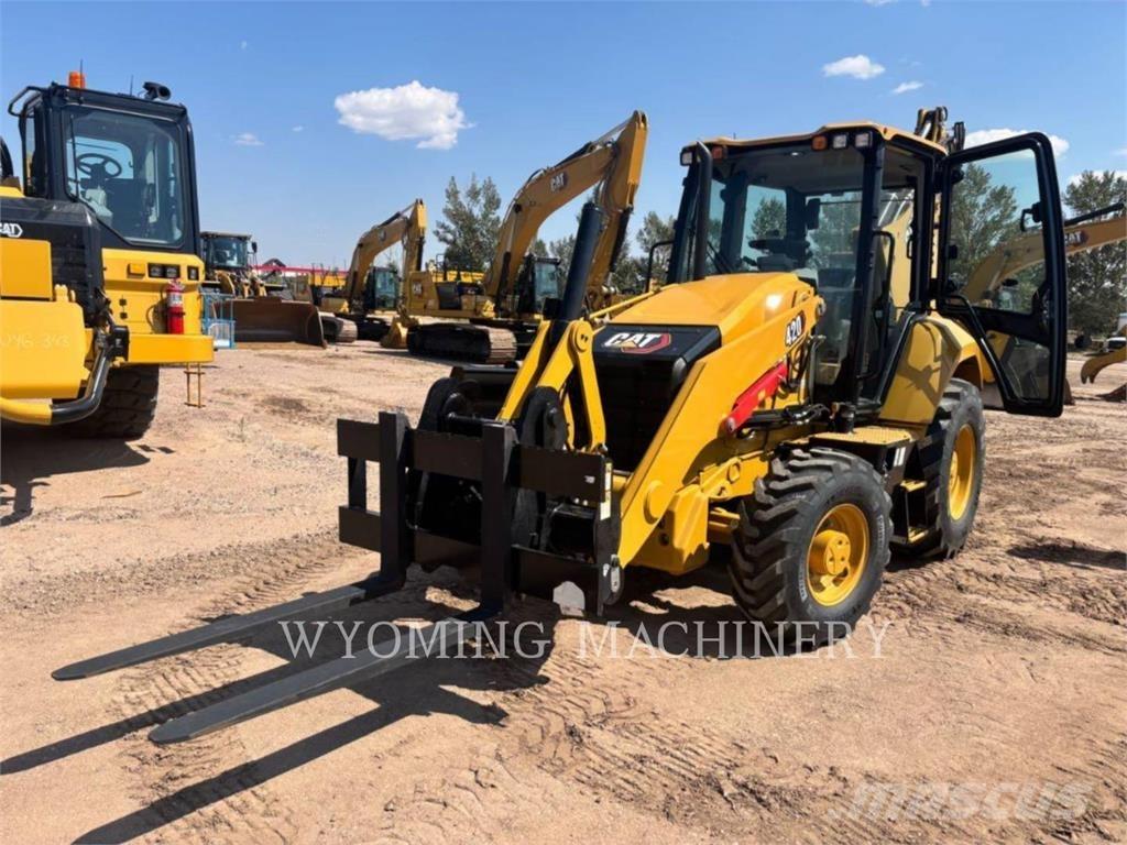 CAT 420 Товарач със заден ексватор