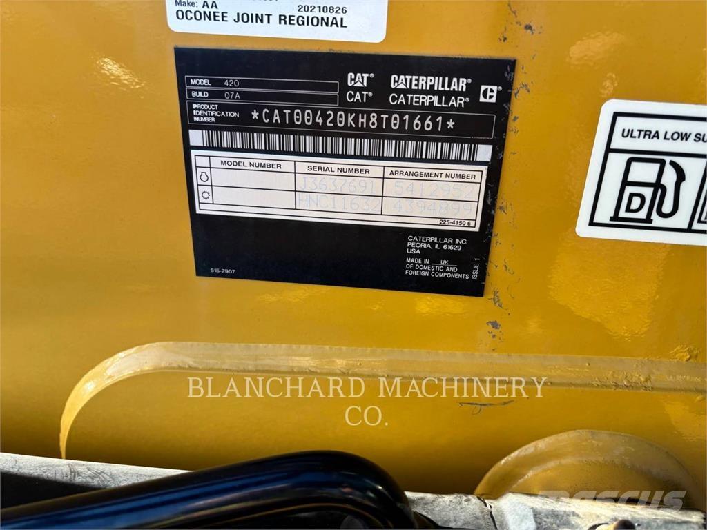 CAT 420 Товарач със заден ексватор