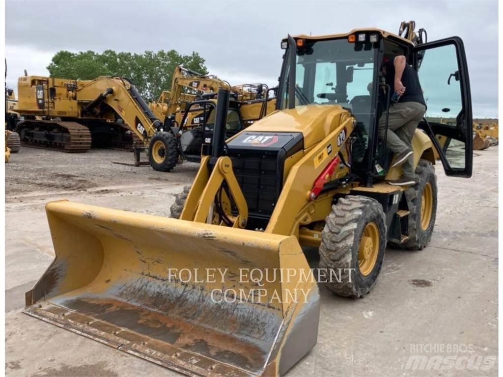 CAT 420-07 Товарач със заден ексватор